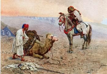 unknow artist Arab or Arabic people and life. Orientalism oil paintings  402 China oil painting art